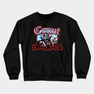 Count Drunkula Crewneck Sweatshirt